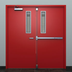Противопожарная дверь для магазина / серия FRM33224