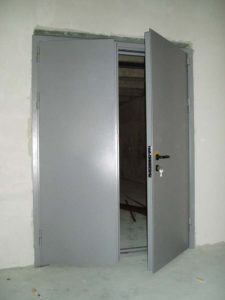 Противопожарная двупольная дверь / серия FRM7249
