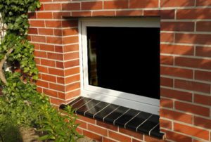 Противопожарное алюминиевое окно с отливом / серия FRM986